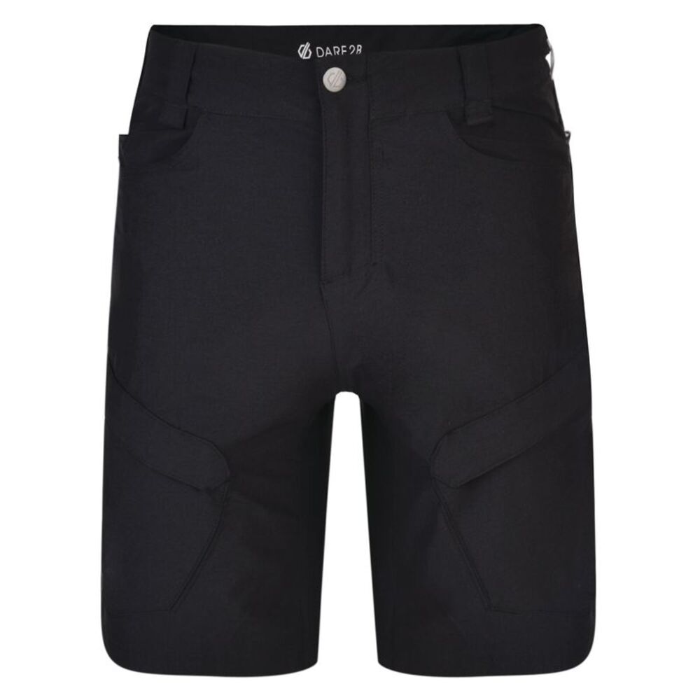 Dare 2B Mens Tuned In II Multi Pocket Walking Shorts / Black
